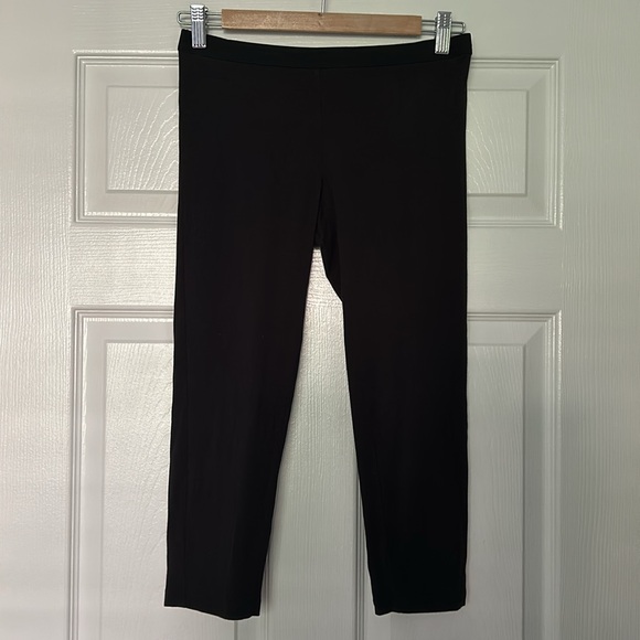 Theory Black Cropped Leggings Size S/P - Picture 7 of 10